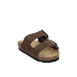 Valleverde Women's Low Slipper Brown 38 3 Cm Heel <b>Flat</b> Sandal - Product Image 4