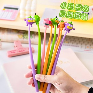 Fabricant en gros mignon <span class=keywords><strong>chat</strong></span> astronaute balançoire secouer stylo série dessin animé en plastique souple stylo papeterie cadeaux stylo de noël - Product Image 3