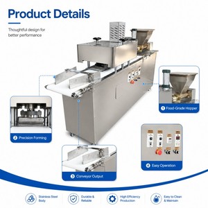 Oferta: Máquina Eléctrica Volumétrica Automática Grande para Cortar y Dividir Masa, Redondeadora de Masa para <span class=keywords><strong>Pizza</strong></span>, Pan, Galletas, Donuts, Hamburguesas y Bollos - Product Image 3