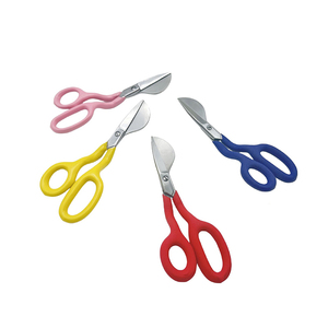 Ciseaux à tufting bec de canard pour usage domestique, outils de coupe pratiques compatibles avec le <span class=keywords><strong>pistolet</strong></span> à tufting - Product Image 6