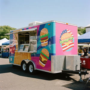 Carrito de Comida para Catering, Base para Remolque de Comida, para Hot Dogs, Pizza, Helados, Barbacoa, 2025 - Product Image 4