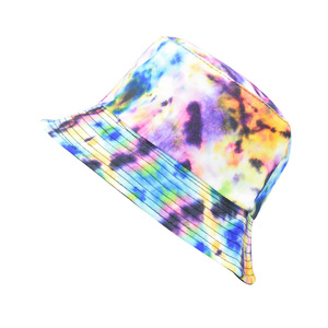 Expédition Rapide <span class=keywords><strong>RST</strong></span> Chapeau Bob Réversible Tie-Dye Personnalisé Arc-en-ciel Unisexe Homme Femme Mode Jeune Intrigue Pêcheur - Product Image 6