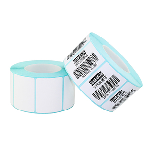 Tùy chỉnh 30x40mm truyền nhiệt nhãn bền dính Sticker trên glassine nước giấy nóng chảy nhãn mã vạch - Product Image 5