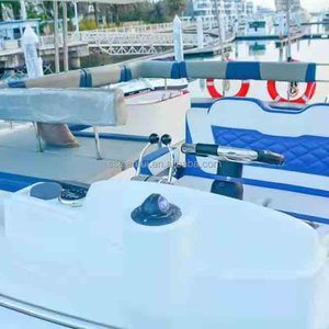 <span class=keywords><strong>Bateau</strong></span> Catamaran à Coque en Fibre de Verre à Prix Abordable avec Moteur Hors-Bord, Performances Hautes Vitesses, Cabine, Pêche, Catamaran à Moteur Rapide - Product Image 6
