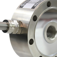 Capteur de force à cellule de charge à rayons 50 tonnes pour compression et tension, grande capacité 200T, pour plateforme de pesée de roues de réservoirs par lots