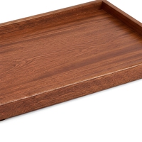 Moderne acaciahouten dienbladen in Europese stijl zijn populaire bestsellers, perfect voor kamperen in de buitenlucht en familiebijeenkomsten.