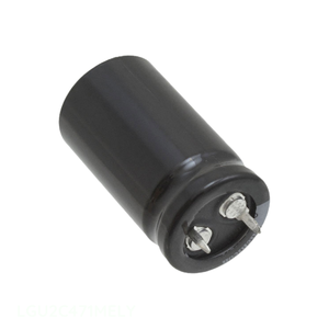 Condensateur à montage traversant LGU2C471MELY CAP ALUM 470UF 20% 160V SNAP TH, canal fabricant 470 uF - Product Image 1
