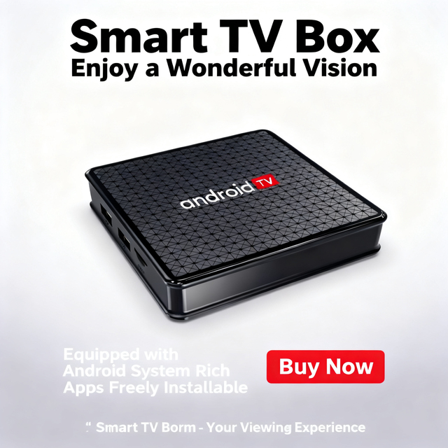 X5 H313 Android 10.0 TV Box 4K Decoding Quad-Core Smart Media Player Dual WiFi 1080P Streaming Set Top Box