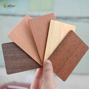 Customized Engraved Printing 13 56Mhz Wooden Hotel Key RFID NFC Wood Business Cards Wooden Access Control Hotel