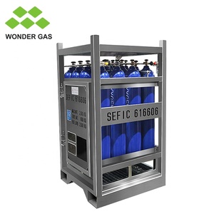 EN ISO9809 4*4 Tipo, 16 botellas Estante para cilindros de <span class=keywords><strong>gas</strong></span> de hidrógeno Estante DNV Paquete de botellas de <span class=keywords><strong>gas</strong></span> - Product Image 5