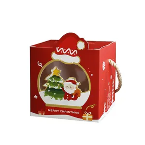 New Christmas apple box creative handheld apple carton children's gifts Christmas Eve Christmas fruit gift items box