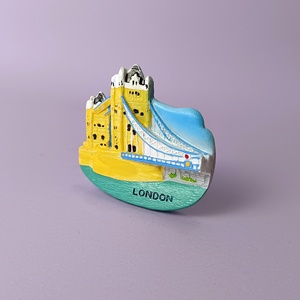 Imán para Refrigerador de la Ciudad de <span class=keywords><strong>Londres</strong></span>, Reino Unido, Big Ben, Puente Tower, Autobús, Universidad de Cambridge, Adhesivo Magnético Tridimensional de Resina Sintética - Product Image 6