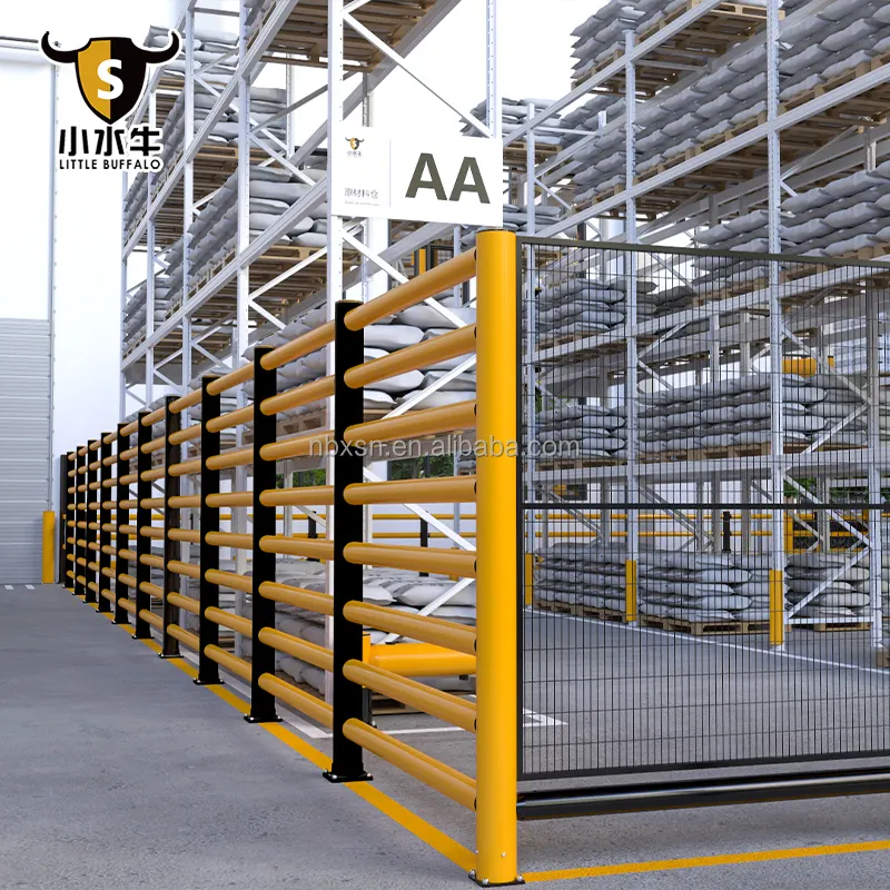 Workshop high guardrail polymer fence security fence Warehouse area isolation Barrier Flexible anti-collision high Barrier