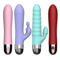 Masseur électrique vibrant pour la stimulation du vagin, appareil de pénis, imperméable, av