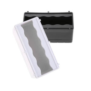 Caja de reposabrazos rectangular con asa de agarre, de plástico negro y blanco, accesorios para tablas de surf, para paddleboarding y tablas de SUP inflables - Product Image 3