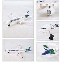 Modèle d'avion Jetliner 320 en blocs de construction, collection de jouets pour les distributeurs de jouets, les détaillants de modélisme, les marchés de cadeaux et les projets OEM