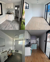 Maison préfabriquée modulaire à faible coût de 20 pieds, conception détachable, conteneur portable, maison mobile en kit, mini-maison