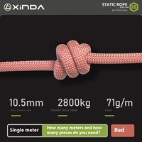 Xinda 3ème génération série H corde statique à faible extension escalade en plein air classe de corde de Protection résistante à l'usure