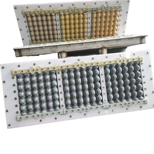 Moules universels pour cartons d'œufs ZT - Pour petites productions Zengtuo 295*295 mm - Plateaux à œufs en plastique à 30 alvéoles à faible coût - Prix abordable - Product Image 2