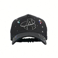 Gorras de Alta Calidad 31 Hats Mago Sports Gorras Thirty One Hat Gorra de Béisbol de 5 Paneles con Parches Termoadhesivos The Magician El Mago