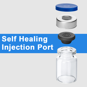 ขวดแก้วปลอดเชื้อสำหรับเก็บของเหลว ขวดปิดผนึกพร้อมจุกยาง - Product Image 3