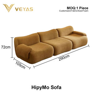 Nuevos Productos de Tendencia 2026, Sofá Seccional Modular Cuadrado Comprimido, Terciopelo Sherpa, Moderno, Bajo Costo de Envío - Product Image 6