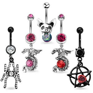 The New Listing Belly Button Jewelry Pack Sexy Dangling Piercing Body Piercing Jewelry