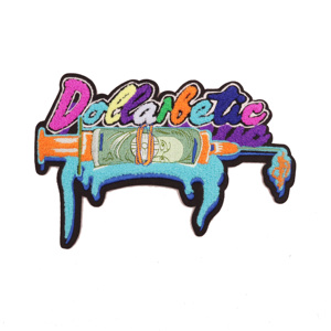 Patchs brodés de taille moyenne 3,5 pouces, divers coloris, lettres en <span class=keywords><strong>feutre</strong></span>, parches para ropa, patch en chenille, tissu brodé, patch en chenille - Product Image 4