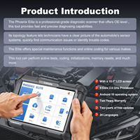 TOPDON Phoenix Elite avec outil de diagnostic de niveau OE de 10,1 pouces, prend en charge la programmation basée sur le cloud, les tests de batterie CANFD et plus de 34 fonctions spéciales