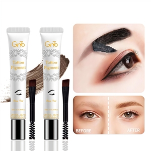 <span class=keywords><strong>Gel</strong></span> transparent <span class=keywords><strong>pour</strong></span> les <span class=keywords><strong>sourcils</strong></span> avec pigment de <span class=keywords><strong>tatouage</strong></span> végétalien imperméable à l'eau personnalisé de marque privée - Product Image 1