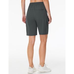 Shorts cargo légers à séchage rapide pour femmes avec poches zippées pour le golf, la randonnée et les activités de plein air - Product Image 2