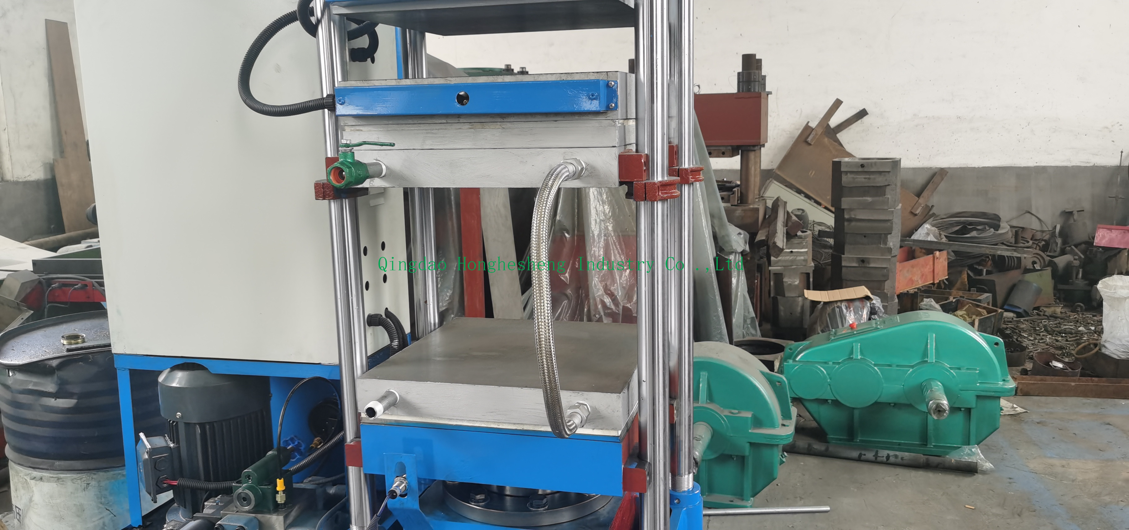 25T 50Ton water cooling vacanizing press machine for laboratory use