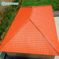 Tuiles en plastique Teja UPVC, feuille de tuiles Tejas De PVC PARA Techos Romana, tuiles de toiture