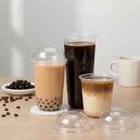 Gobelet en plastique PET jetable transparent à fond rond en forme de U pour boissons froides à emporter, Z CUP 300ml 360ml 400ml 500ml 600ml 700ml
