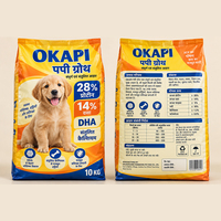 Nourriture sèche pour chiots OEM, 28% de protéines, DHA, immunité équilibrée, calcium, soutien digestif et de croissance, 1 kg, 3 kg, 10 kg