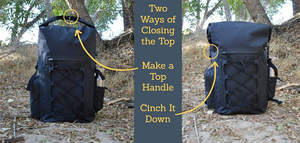 Mochila Unisex de 40L impermeable con cierre de cremallera elegante y práctica para <span class=keywords><strong>kayak</strong></span> canotaje playa Camping senderismo - Product Image 3