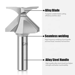R18 R30 Carpintería Doblado <span class=keywords><strong>circular</strong></span> Herramienta de ranurado Arco Doblado de madera Brocas de enrutador de formación integradas - Product Image 5