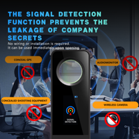 Nouvelle caméra sans fil portable à écran tactile, détecteur de caméra cachée, détecteur de fréquence radio anti-espionnage, détecteur de signal GPS, caméra cachée