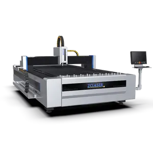 Fiber Laser Cutting Machine 1000W 2000W 3000W Industry CNC Metal Sheet Cutter Stainless Steel / Aluminum / Copper / Iron
