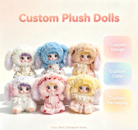 Porte-clés en peluche Kawaii avec yeux rotatifs et jupe en dentelle, breloque de sac en coton, rembourrage en coton PP, unisexe
