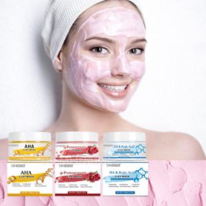 Mascarilla de arcilla Facial blanqueadora, hidratante, antiacné, antiarrugas, Limpieza de manchas, crema Facial vegana orgánica, venta al por mayor - Product Image 1
