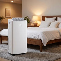 M23-2010 Горячая модель: Умный портативный кондиционер 8000 BTU с автоматическим поворотом, сигнализацией о заполнении воды, опциональными функциями Wi-Fi