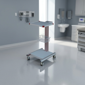 Chariot ECG de base CLEBER ETA1060 pour usage hospitalier, garantie 1 an, support technique en ligne - Product Image 3