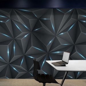 Custom Wallpaper 3d Home Decoration Simple Modern Style Luxurynon-woven <strong>Wall</strong> Paper <strong>Vinyl</strong> - Product Image 1