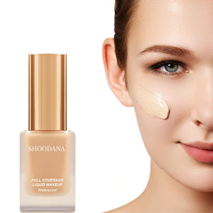 Base de Maquillaje Líquida Blanqueadora, Hidratante, Protectora Solar, Resistente al Agua, de Larga Duración, para Piel Oscura, Marca Blanca Personalizada al por Mayor - Product Image 1