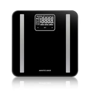 Akıllı APP 180Kg 396LB kişisel banyo tartısı BMI ağırlık dijital elektronik vücut yağ ölçer