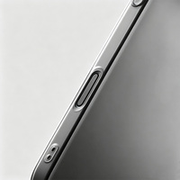Coque de téléphone ultra-fine mate transparente PC+TPU pour iPhone 14 15 16 17 18 Pro Max, protection de l'objectif, antichoc, fabricant OEM ODM