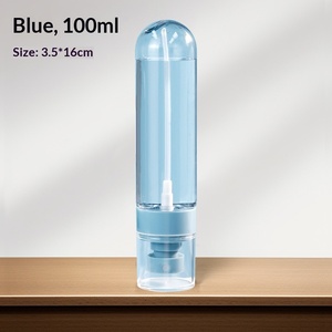 Botella de Spray Cilíndrica de Plástico de 30 ml, Portátil, Hidratante Facial, de Viaje, Tipo Presión, Pequeña, de Alta Estética, con Pulverización Fina - Product Image 6