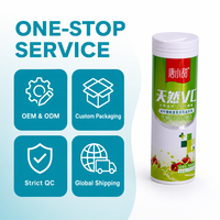 Cilindro de Plástico Efervescente Personalizado OEM ODM Directo de Fábrica, Envase Hermético para Almacenamiento de Vitaminas y Suplementos, Tapa Abatible de PP
