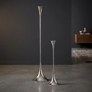 Handmade <b>Brass</b> Finish Candle <b>Holder</b> Artistic Metal <b>Candlestick</b> Stand for Luxury Wedding Table Hotel Restaurant Interior Decor - Product Image 3